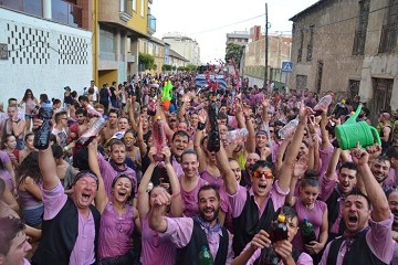 Wijn douches in Jumilla - Van Dam Estates